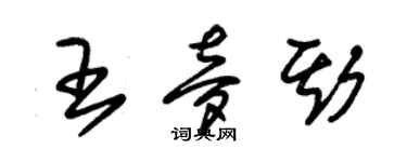 朱锡荣王梦斯草书个性签名怎么写