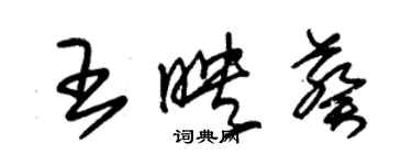 朱锡荣王映葵草书个性签名怎么写