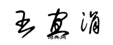 朱锡荣王宜涓草书个性签名怎么写