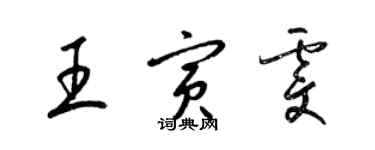 梁锦英王寅雯草书个性签名怎么写
