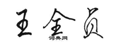 骆恒光王全贞行书个性签名怎么写