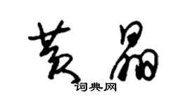 朱锡荣黄晶草书个性签名怎么写