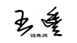 朱锡荣王丰草书个性签名怎么写