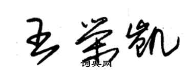 朱锡荣王荣凯草书个性签名怎么写