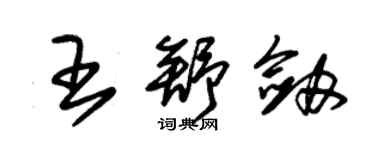 朱锡荣王舒剑草书个性签名怎么写
