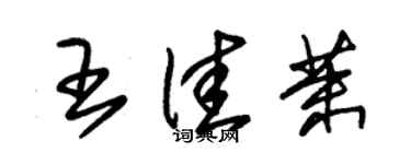朱锡荣王佳茉草书个性签名怎么写