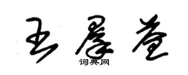 朱锡荣王群益草书个性签名怎么写