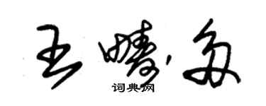 朱锡荣王畴多草书个性签名怎么写