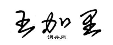 朱锡荣王加里草书个性签名怎么写