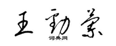 梁锦英王劲兰草书个性签名怎么写
