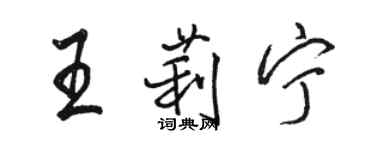骆恒光王莉宁行书个性签名怎么写