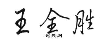 骆恒光王全胜行书个性签名怎么写