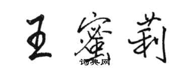 骆恒光王蜜莉行书个性签名怎么写