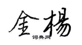 王正良金杨行书个性签名怎么写
