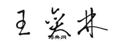 骆恒光王奕林草书个性签名怎么写