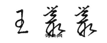 骆恒光王丛丛草书个性签名怎么写