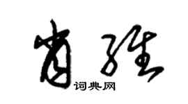 朱锡荣肖维草书个性签名怎么写
