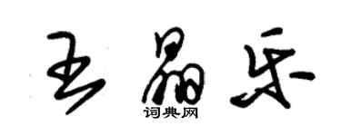 朱锡荣王晶乐草书个性签名怎么写