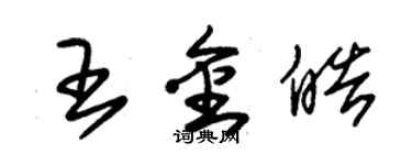 朱锡荣王金皓草书个性签名怎么写