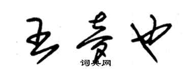 朱锡荣王梦也草书个性签名怎么写