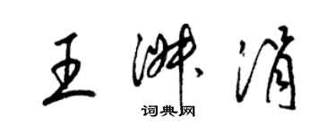 梁锦英王淑涓草书个性签名怎么写