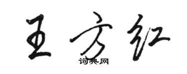 骆恒光王方红行书个性签名怎么写
