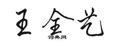 骆恒光王全艺行书个性签名怎么写