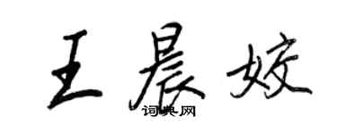 王正良王晨姣行书个性签名怎么写