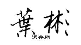 王正良叶彬行书个性签名怎么写