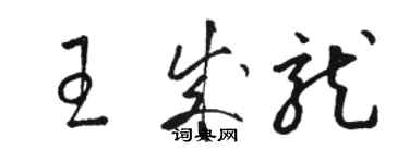 骆恒光王成龙草书个性签名怎么写