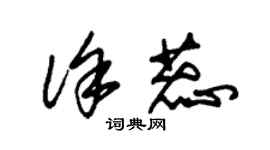 朱锡荣徐蕊草书个性签名怎么写