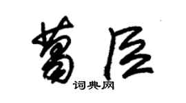 朱锡荣葛臣草书个性签名怎么写
