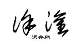 朱锡荣徐淦草书个性签名怎么写