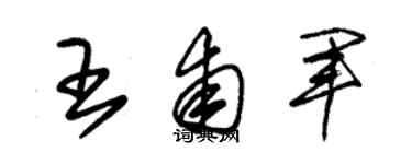 朱锡荣王甫军草书个性签名怎么写