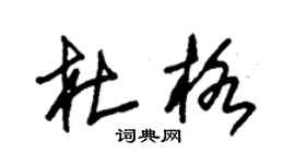 朱锡荣杜格草书个性签名怎么写
