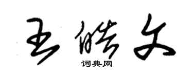 朱锡荣王皓文草书个性签名怎么写