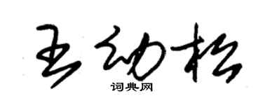 朱锡荣王幼松草书个性签名怎么写
