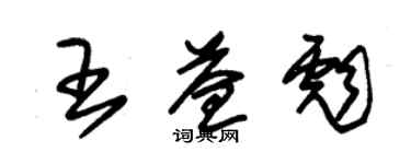 朱锡荣王益彪草书个性签名怎么写