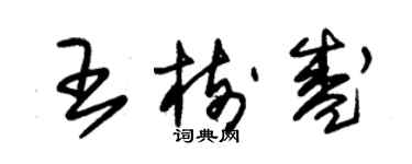 朱锡荣王树盛草书个性签名怎么写