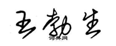 朱锡荣王勃生草书个性签名怎么写