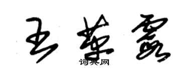 朱锡荣王革霞草书个性签名怎么写