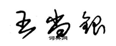 朱锡荣王尚银草书个性签名怎么写
