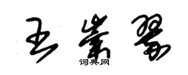 朱锡荣王崇翠草书个性签名怎么写