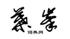 朱锡荣叶峰草书个性签名怎么写