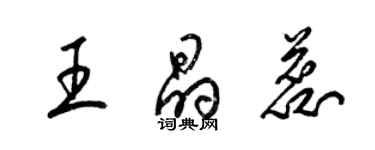 梁锦英王晶蕊草书个性签名怎么写