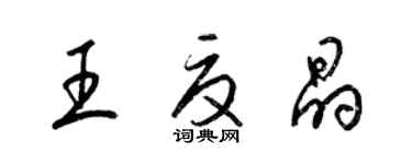 梁锦英王夏晶草书个性签名怎么写