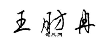 梁锦英王肪冉草书个性签名怎么写