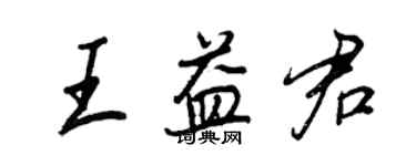 王正良王益君行书个性签名怎么写