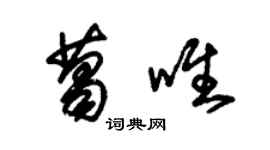 朱锡荣葛唯草书个性签名怎么写