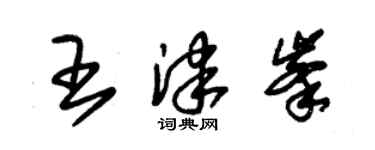 朱锡荣王津峰草书个性签名怎么写